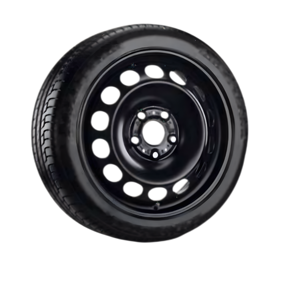 Ruota Invernale Completa Volkswagen T-Cross- Cerchio in acciaio- Pneumatico Bridgestone Blizzak LM-005 195/60 R 16 89H