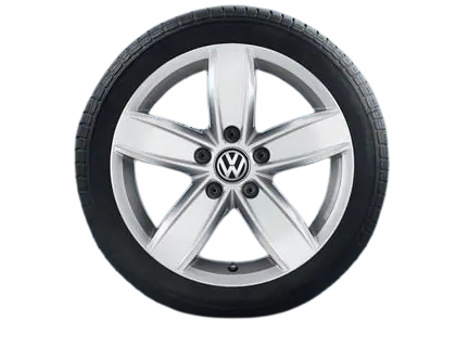 Ruota Invernale Completa Volkswagen T-ROC- Cerchio in lega Corvara- Pneumatico 205/60 R 16 92H- Bridgestone Blizzak LM 005
